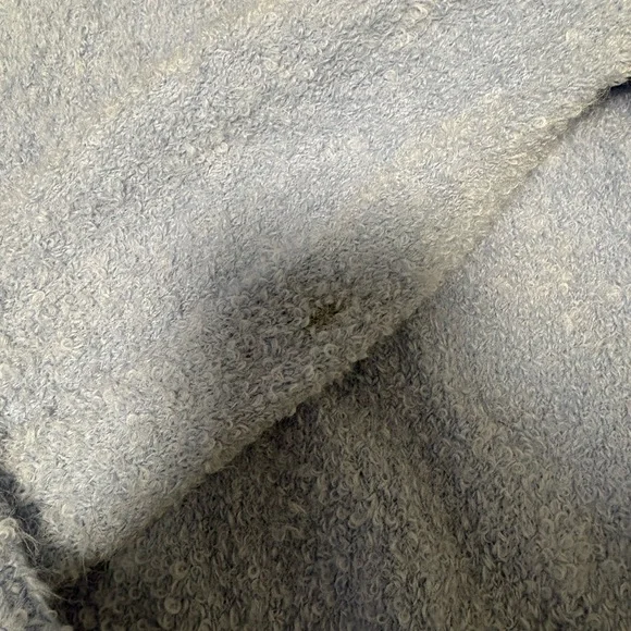 aerie Pale Blue Plush V-Neck Sweater - Picture 4 of 4